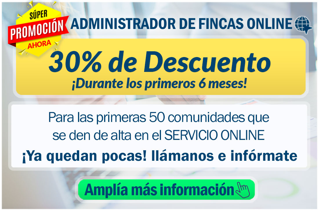Oferta administración de fincas online